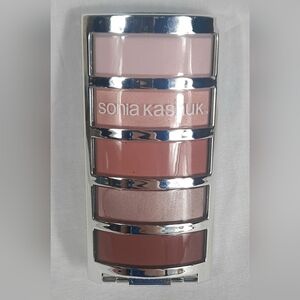Sonia Kashuk Lip Gloss 5 Color Set With Mirror And Brush 233L Pink Shades NEW